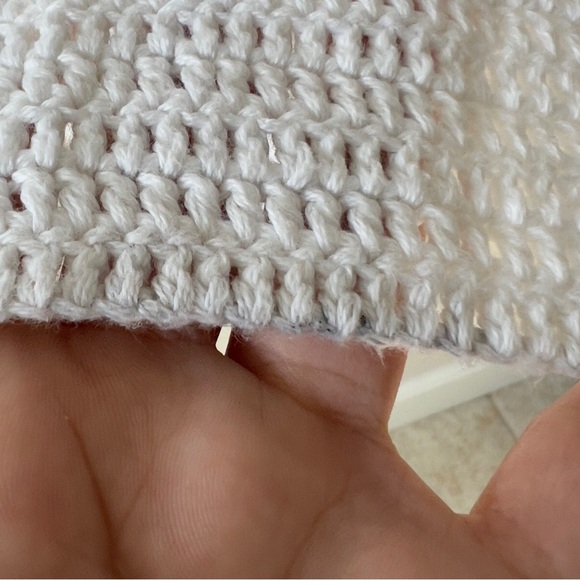 EILEEN FISHER White Open Front Cardigan - Picture 6 of 9